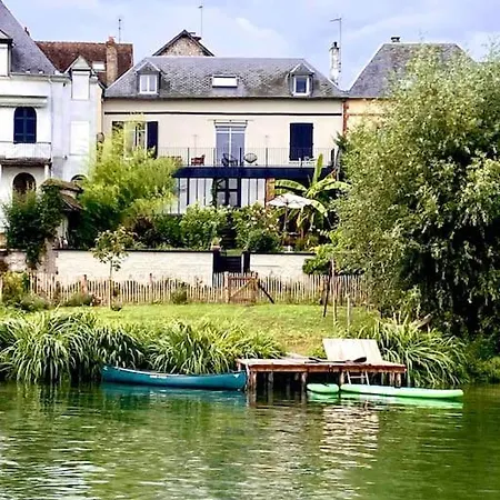Grande Maison En Bord De Seine, 1h 15de Paris Villa
